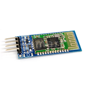 <strong>Wireless</strong> BLE <strong>Transceiver</strong> Module HC-06 RS232 4 Pin Serial With Backplane - Product Image 1