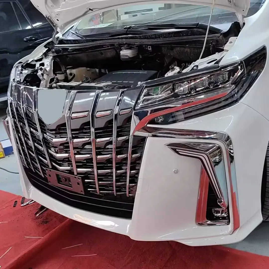 Toptan Smk anbodykit için yo ta alphard için 2015 ila 2018 bodykit anh30 facelift anh35 araba oto aksesuarları