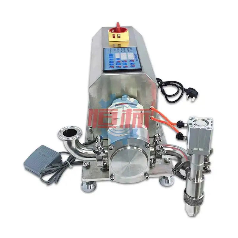 Electric food fluid transfer pump 3rp lobe filling pump