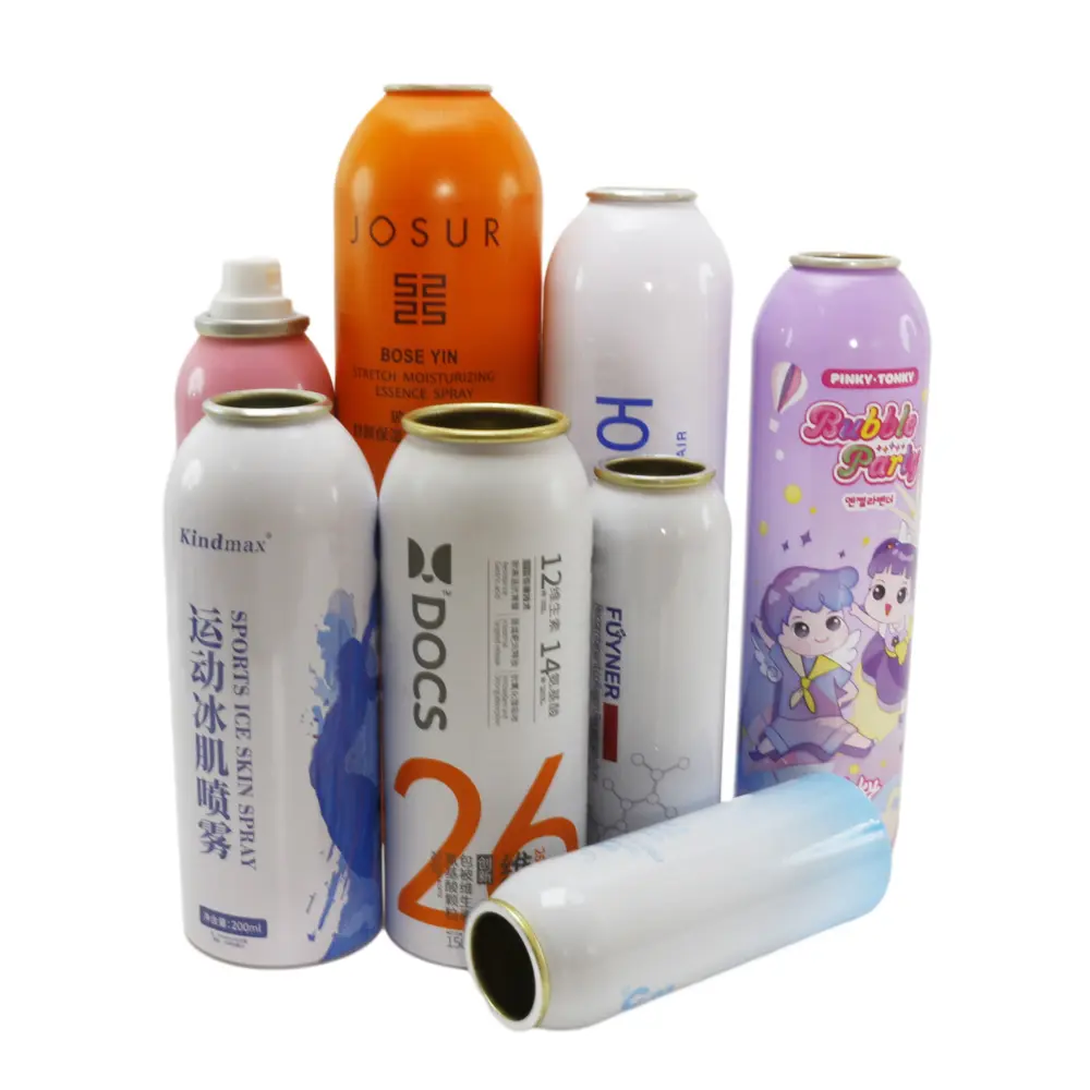 Flacone spray per bomboletta spray in latta di alluminio ricaricabile del produttore AC-21S
