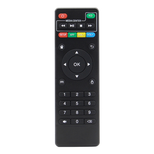 X96 X96 X96W Android TV kutuları için 2024 evrensel uzaktan kumanda Set Top kutuları IR kumanda sabit kod 433MHz plastik yapılmış - Product Image 1