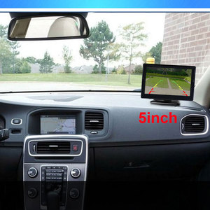 <span class=keywords><strong>Monitor</strong></span> traseiro de 5 "para caminhão, tela de retrovisor para caminhão van rv com reboque