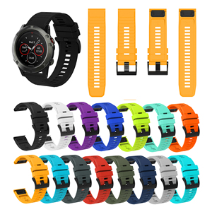 RYB กีฬาสายรัดข้อมือซิลิโคนสําหรับ Garmin Tactix 7 Pro/Enduro 2/ลงแบบ Mk2i/Tactix ชาร์ลี/ฟีนิกซ์ 5X Plus/6X pro - Product Image 2
