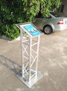 2025 nóng bán tốt nhất bán hợp kim nhôm giàn vuông bục TV đứng Giàn - Product Image 5