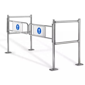 Profesyonel üretici sistemi otomatik erişim kontrolü Flap turnike kapısı daire - Product Image 2