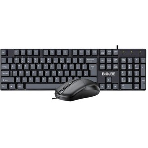 T18 Black Wired <strong>Computer</strong> <strong>Keyboard</strong> with 68 Keys USB 3.0 Interface English &amp; Thai Language Support for Desktop Office <strong>Use</strong> - Product Image 2