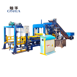 Máquina de fabricación de bloques huecos, precio de fábrica, 220V, bloques de construcción de hormigón, componentes de núcleo PLC, línea de producción de ladrillos - Product Image 1