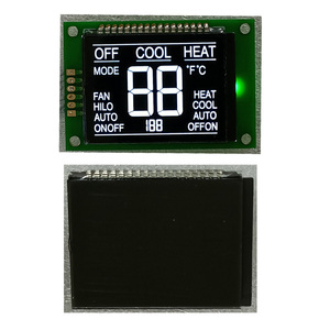 Sehr klein 3 4 5 6-stelliges Tn 7-Segment-LCD-Bildschirmmodul für die Raum thermostat steuerung - Product Image 3