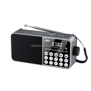 JOC H6128BT JOC6128BT ใหม่6128ปุ่มดิจิตอลไฟฉายลำโพง BT วิทยุ FM แบบพกพาสำหรับผู้สูงอายุที่จะฟังวิทยุ - Product Image 6