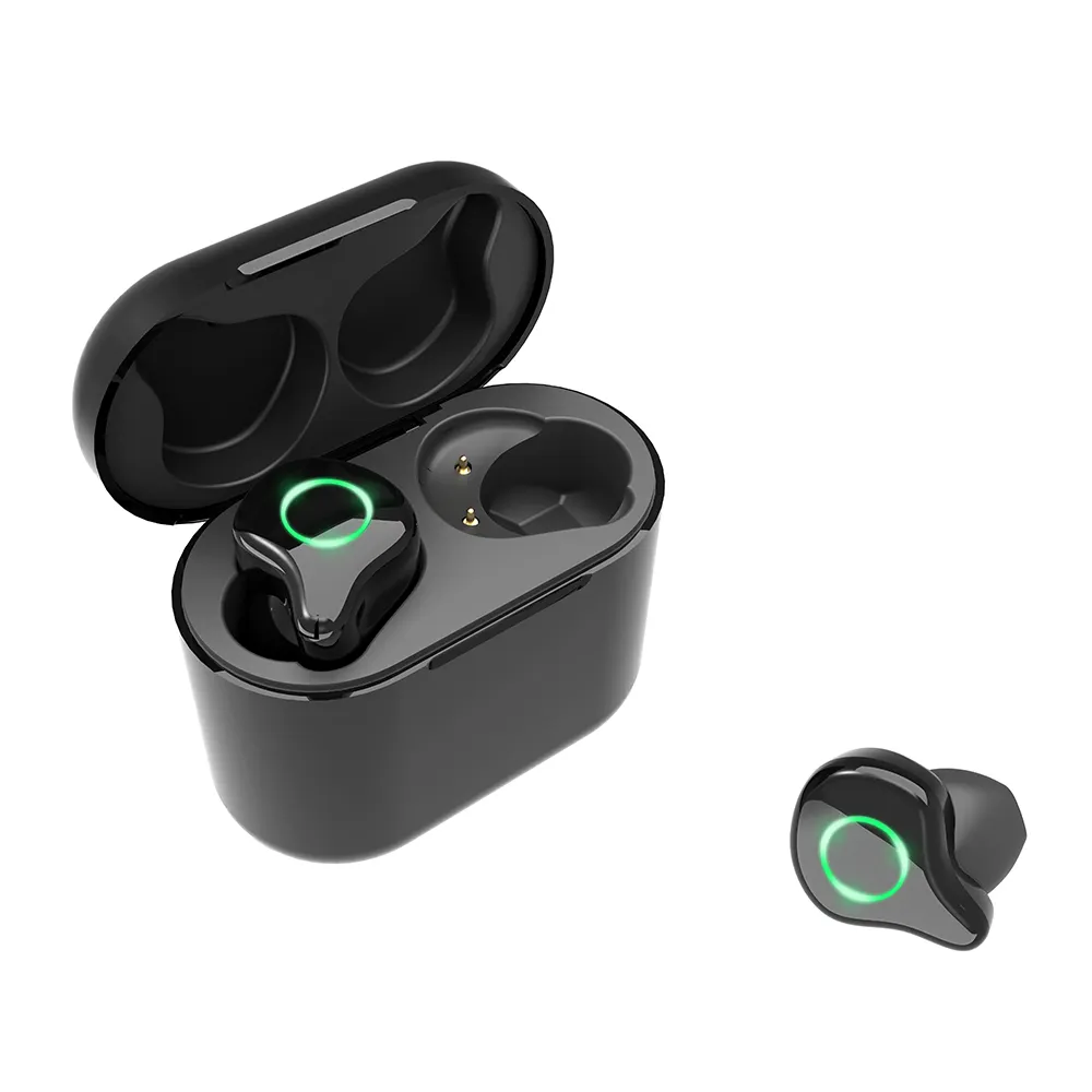 Fones de ouvido binaural tws r5, fones sem fio com bluetooth 5.0, hi-fi, 6d, estéreo, som surround, redução de ruídos