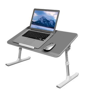 Escritorio plegable para ordenador portátil, soporte de mesa ajustable, bandeja de ventilador de refrigeración para cama, sofá y Notebook - Product Image 1