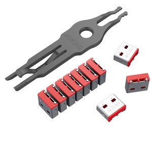 Hochwertiger Internet daten blocker Rj45 USB-Anschluss Sicheres Schloss mit Entriegelung schlüssel Vertrauliche Nachrichten Schließfach - Product Image 1