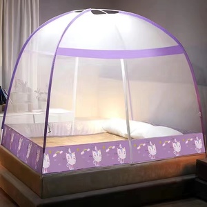ホームメッシュ生地無料設置折りたたみ式蚊帳 - Product Image 1