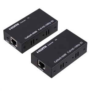 60M HD compatible con extensor de Cat5e, Cat 6, Ethernet IP TCP señal HD a Lan convertidor 1080p 3D receptor transmisor TX RX - Product Image 1