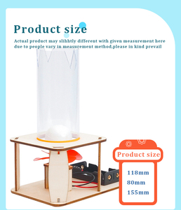 Custom 3D Wooden Puzzle Toys Simple Suspending Ball Physics Experiment <strong>Model</strong> <strong>Kit</strong> Diy Educational <strong>Kit</strong> for Children. - Product Image 4