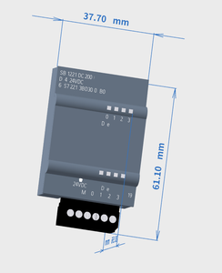 6ES7221-3BD30-0XB0 Módulo de expansión de CPU PLC de entrada digital Entrada de abastecimiento 6ES72213BD300XB0 Nuevo y original