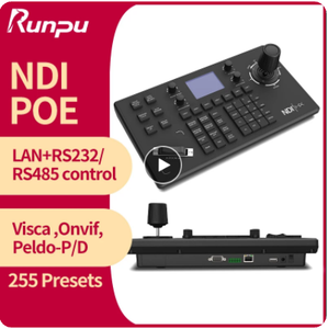JP885N новейший NDI HX IP Джойстик контроллер 5-дюймовый ЖК-экран в режиме реального времени предварительный просмотр 4D клавиатура Поддержка PoE On vif - Product Image 2