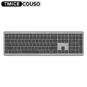Scissor Silent Keyboard mit AI Copilot Key 2.4G Wireless Mute Ultra Slim Tastatur Desktop PC Computer Laptop Tastatur - Product Image 1