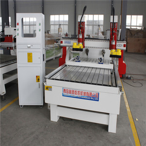 Enrutador de madera CNC, dos cabezales, grabado de mármol, 3 ejes, doble husillo, oferta - Product Image 1
