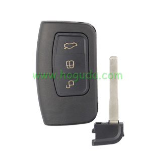 Ford 3 düğme anahtarsız gitmek için uzaktan anahtar ile 433mhz sormak ASK 52 52 4D63 çip FCCID:3M5T-15K601-DC - Product Image 2