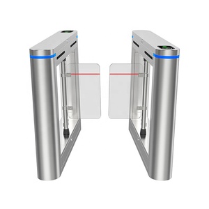 Una scelta sicura ed elegante automatica dei portoni di velocità pedonali tornello qr codice lettore Anti-collisione Flap barriera cancello - Product Image 5