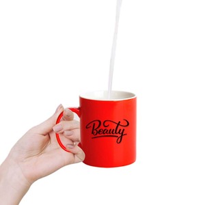 个性化Diy礼品11盎司升华涂层杯11盎司陶瓷咖啡杯带手柄可定制 - Product Image 1