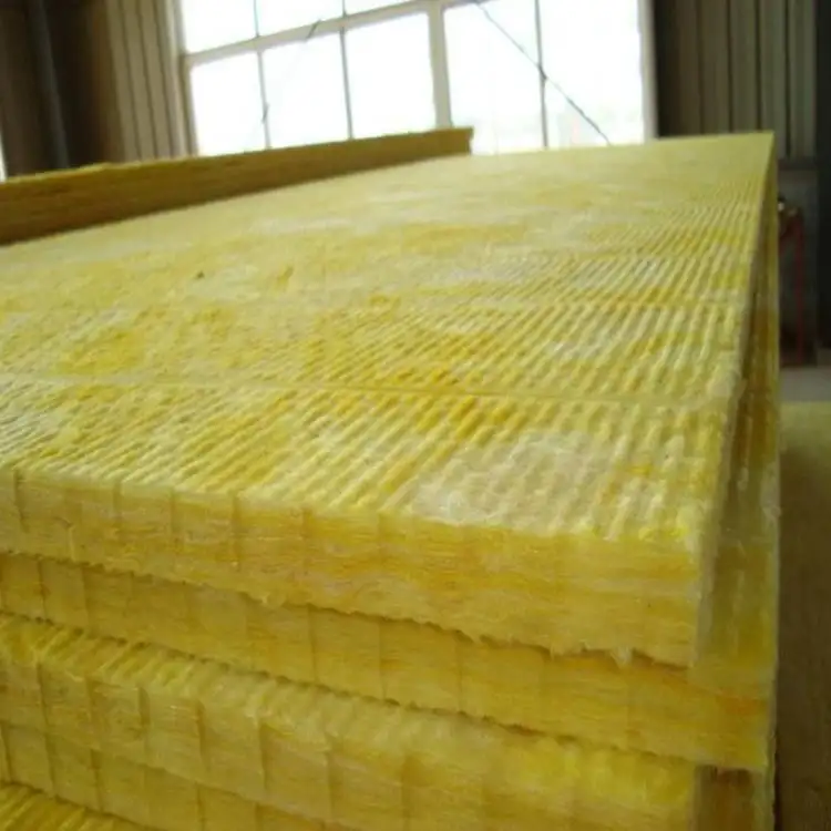 Wall Thermal And Heat Insulation Panel Core Building Material Price Glass Wool Board with Foil