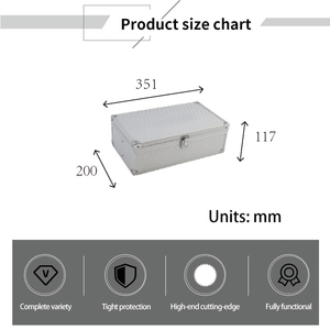 APC储物实用泡沫铝硬盒坚固耐用电动行李箱工具储物便携包 - Product Image 3