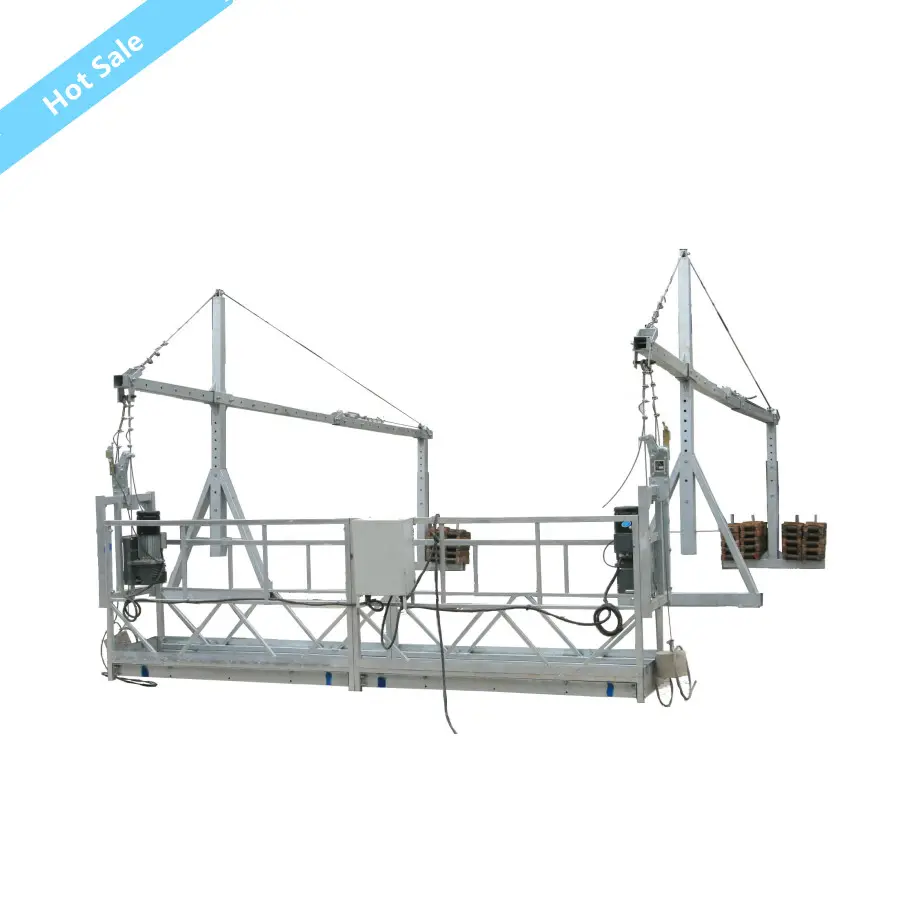 Factory adjustable construction scaffolding/temporary window cleaning suspended working platform equipment