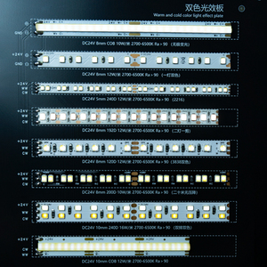 DC24V RGB RGBWマジックライトデザイナーサンプルブックモダンマルチLEDストリップリビングルーム用ABSランプ本体住宅用 - Product Image 4