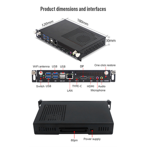 <strong>Embedded</strong> 4K Display Ops I5-12Th Cpu Dp Typc Port Win11 Ops Mini Ops Pc <strong>Computer</strong> for Whiteboard Educational - Product Image 2