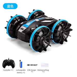 Ferngesteuerter Panzer für Kinder, Spielzeugauto mit Beleuchtung, Stunt-Rollen, inklusive Ladegerät - Product Image 4