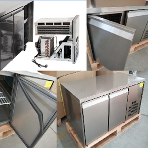 Raffreddamento diretto in acciaio inox cucina frigorifero con porta singola nuova condizione di funzionamento come un refrigeratore congelatore per la visualizzazione - Product Image 4