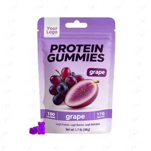 Özel etiket Mango Whey <span class=keywords><strong>Protein</strong></span> Gummies kas kurtarma için yüksek <span class=keywords><strong>Protein</strong></span> aperatif - Product Image 3
