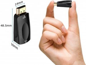 1080P 60Hz HD to VGA Converter <strong>Audio</strong> Cable with 3.5mm Jack <strong>Audio</strong> Connector Male to Female Adapter Including USB <strong>Input</strong> <strong>Interface</strong> - Product Image 2