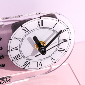 Trong Suốt Acrylic Đồng Hồ Treo Tường Máy Tính Để Bàn Acrylic Đồng Hồ Tùy Chỉnh Acrylic Đứng Anime Máy Tính Để Bàn Trang Trí Tùy Chỉnh Mãi Mãi Lịch Đứng - Product Image 4