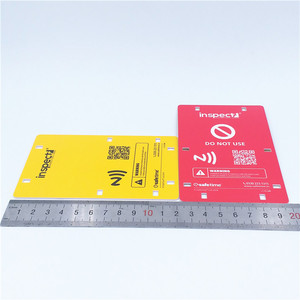 Punzón personalizado troquelado especial tarjeta NFC con código QR número UID - Product Image 2