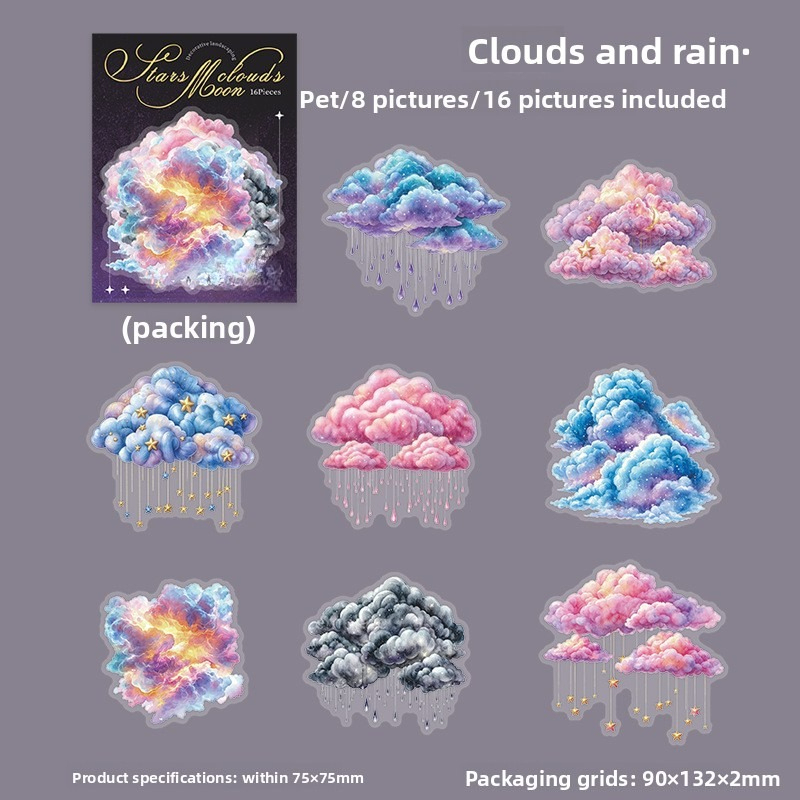 C Nuages et Bleu Pluie
