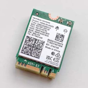 Bộ chuyển đổi không dây gốc AX210 NGW <span class=keywords><strong>Wifi</strong></span> 6E Card mạng 802.11ax M.<span class=keywords><strong>2</strong></span> 2230 NGFF BT 5.3 Tri-Band <span class=keywords><strong>2</strong></span>.4G/5G/6G lên đến 5374Mbps - Product Image 2