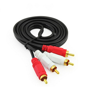 Fábrica Rca a 2rca RCA Cable macho a macho estéreo 2RCA a 2RCA Audio Video AV Cable Transmisión DE DATOS DE VIDEO - Product Image 2