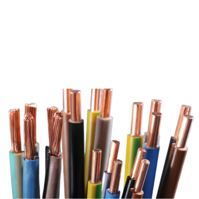 Cable de fuego eléctrico UL1569 de alto voltaje resistente al fuego y resistencia a altas temperaturas PVC OEM Construcción de cobre