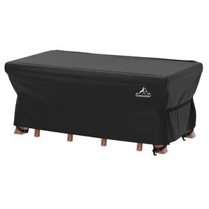 Ngoài trời xé Kháng UV kháng hình chữ nhật Patio bàn ghế sofa Set Bìa 600D polyester nylon Patio đồ nội thất Bìa - Product Image 1