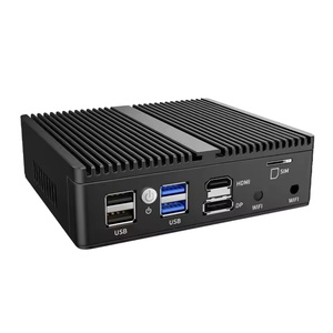 CAIXUNIPC In-tel J4125 Pfsense Firewall Router Linux PC 4 * LAN 4*2,5G Puerto Ethernet I226 1 * COM Mini computadora industrial sin ventilador - Product Image 4