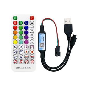 Мини-светодиод <span class=keywords><strong>WS2811</strong></span> WS2812B RGBIC ленточный фонарь SP621E диммер Bluetooth динамический контроллер приложения адресуемый динамический RGB Музыкальный Элемент - Product Image 5