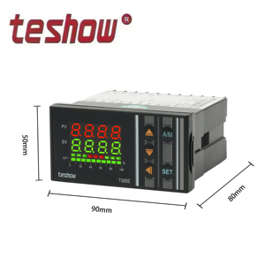 Controlador de termostato PID Teshow TS85E, controlador de temperatura de 96*48mm de salida, todas las entradas, Material plástico, compatible con OEM y ODM - Product Image 2