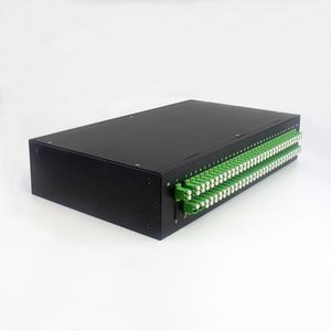 Cassetta LGX tipo 2-128 per montaggio su Rack Gpon Splitter PLC in fibra ottica con connettori APC SC LC UPC per reti WiFi 3G POE - Product Image 6