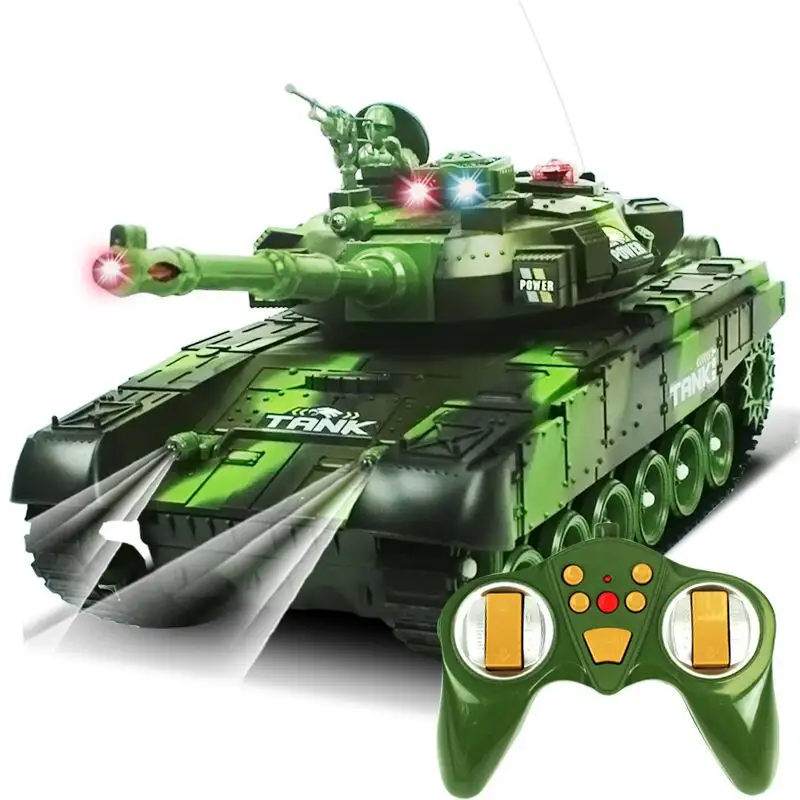 Infrared Battled Tank toys 2.4G Rc Armoured Fighting Shooting Tanks with Sounds