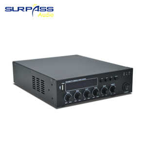 Mini Compact Home Use 60W PA System Desktop Remote Control Digital Blue-tooth USB Mixer <strong>Amplifier</strong> - Product Image 3