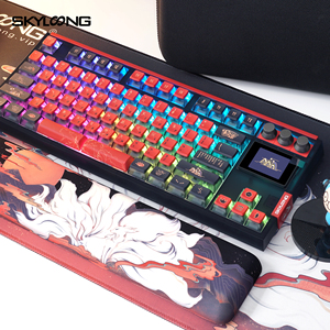 Premium Skyloong GK87 Pro Keyboard Giftbox Versión con pantalla RGB GIF e interruptores mecánicos Gateron - Product Image 2