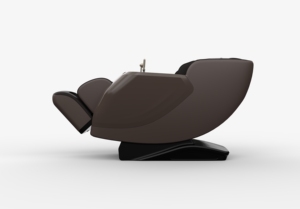 Silla de masaje Shiatsu de cuero 4D de lujo Diseño de gravedad cero de cuerpo completo con función de pie de pierna de cuello portátil Estilo moderno - Product Image 2
